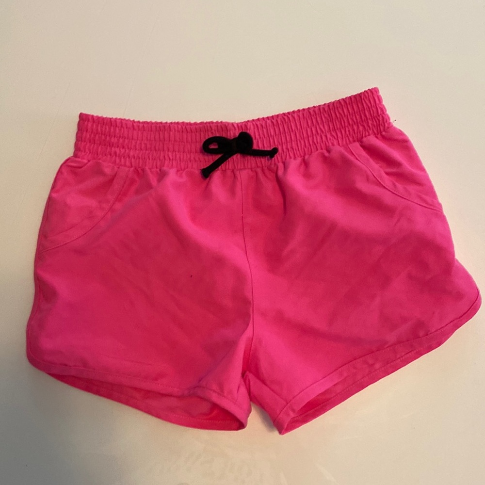 Girls hot pink shorts